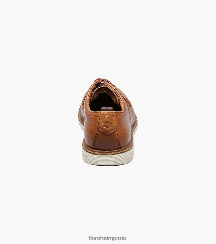supacush jr. oxford à bout uni Florsheim enfants TBZJJL452 chaussure Cognac