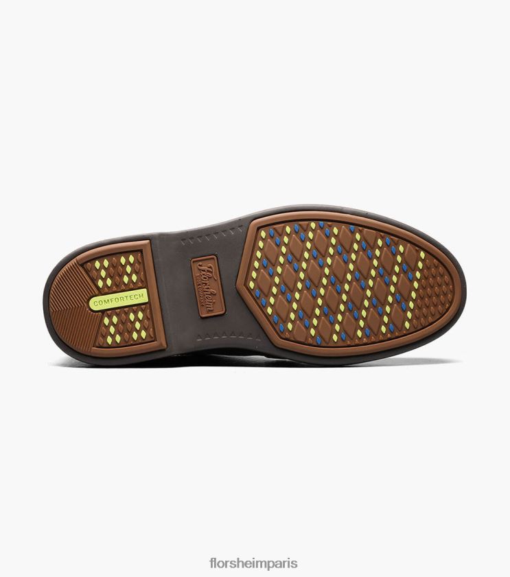 supacush jr. oxford à bout uni Florsheim enfants TBZJJL454 chaussure brun dégringolé