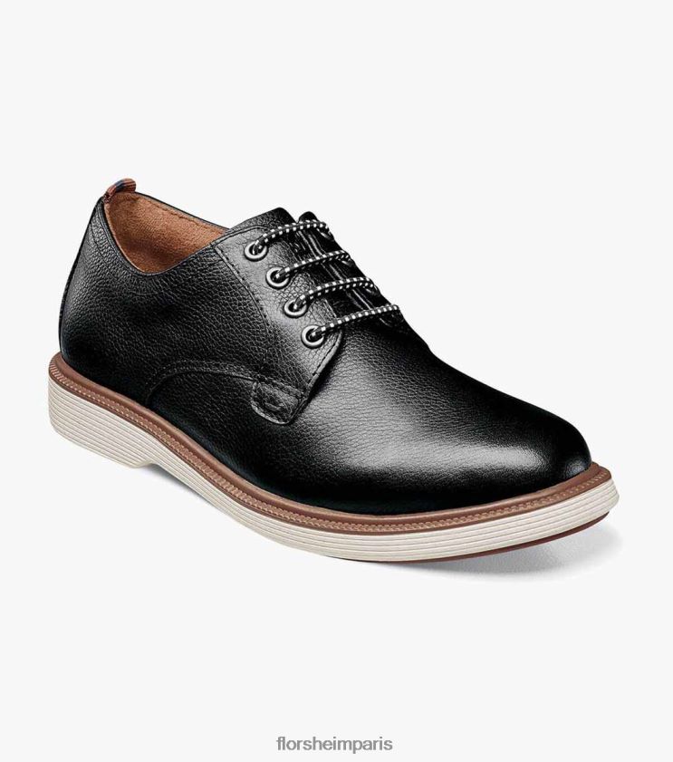 supacush jr. oxford à bout uni Florsheim enfants TBZJJL456 chaussure noir