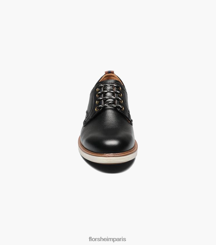 supacush jr. oxford à bout uni Florsheim enfants TBZJJL456 chaussure noir
