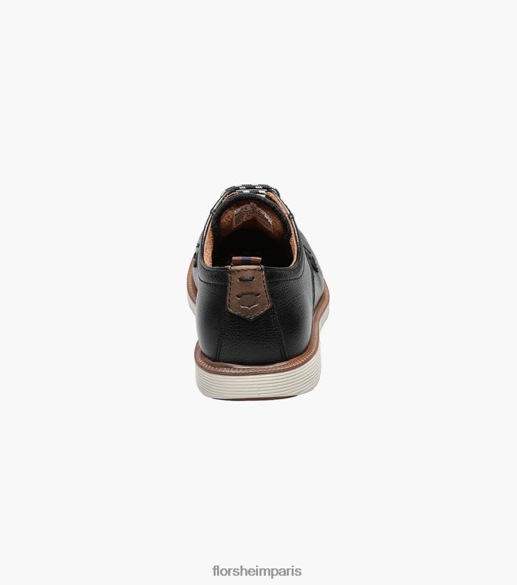 supacush jr. oxford à bout uni Florsheim enfants TBZJJL456 chaussure noir