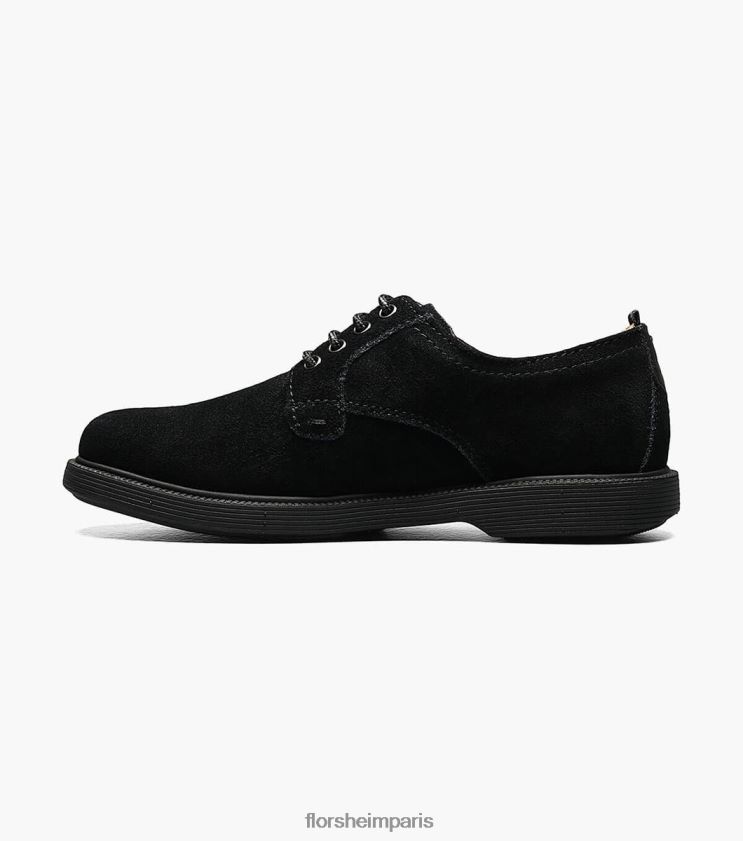 supacush jr. oxford à bout uni Florsheim enfants TBZJJL458 chaussure Suède noir