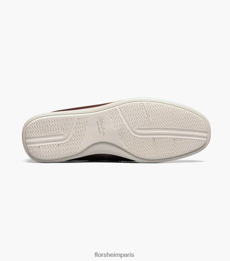 chaussure bateau atlantic moc toe Florsheim Hommes TBZJJL325 chaussure chocolat