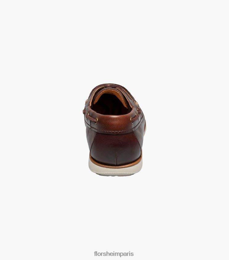 chaussure bateau atlantic moc toe Florsheim Hommes TBZJJL325 chaussure chocolat