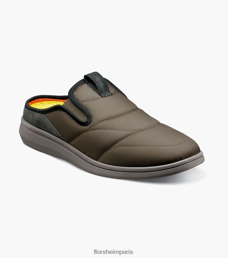 sabot à bout uni java Florsheim Hommes TBZJJL346 chaussure olive