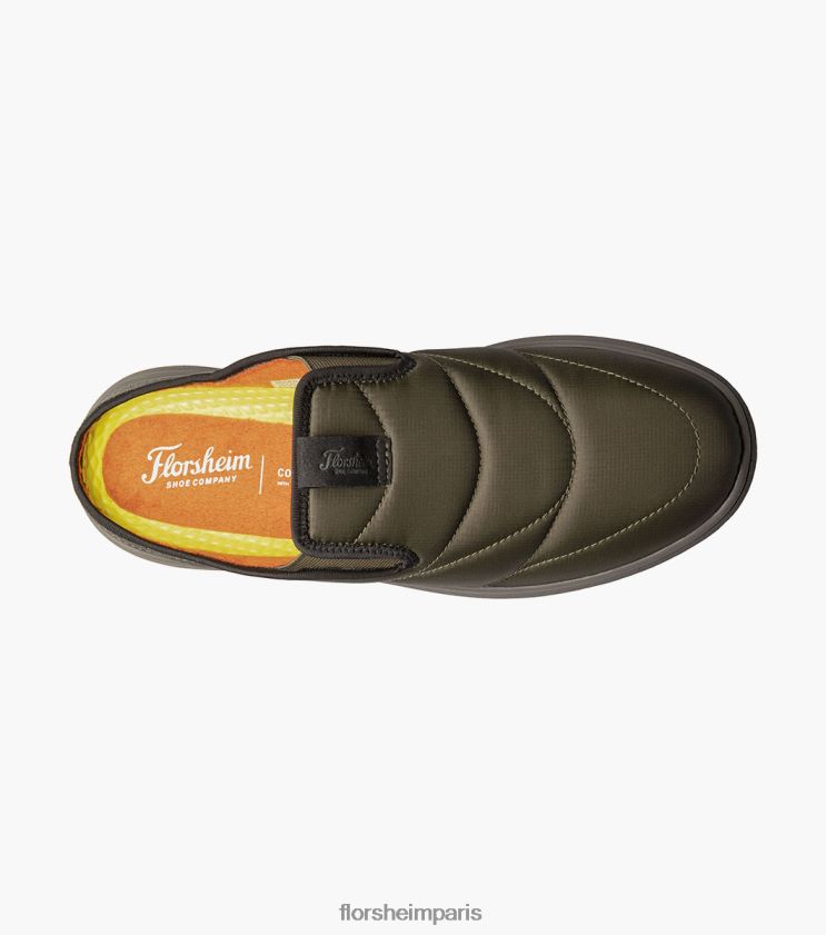 sabot à bout uni java Florsheim Hommes TBZJJL346 chaussure olive