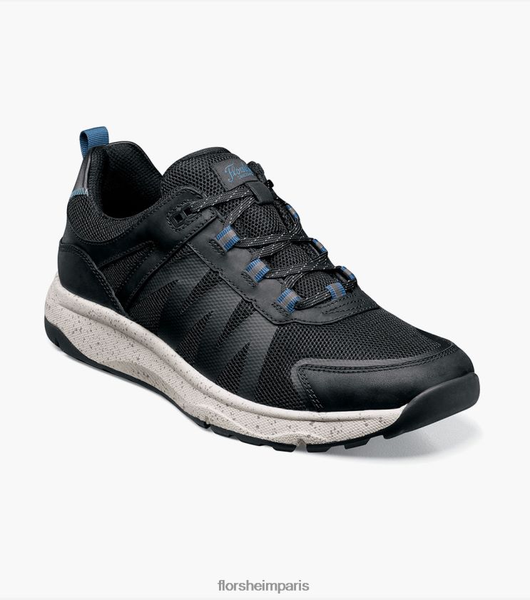 Sneaker à lacets à bout mocassin en mesh Tread Lite 1 Florsheim Hommes TBZJJL310 chaussure ch noir