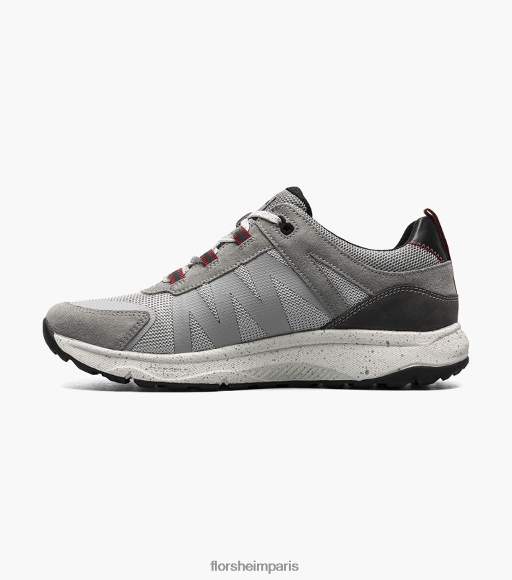 Sneaker à lacets à bout mocassin en mesh Tread Lite 1 Florsheim Hommes TBZJJL312 chaussure gris