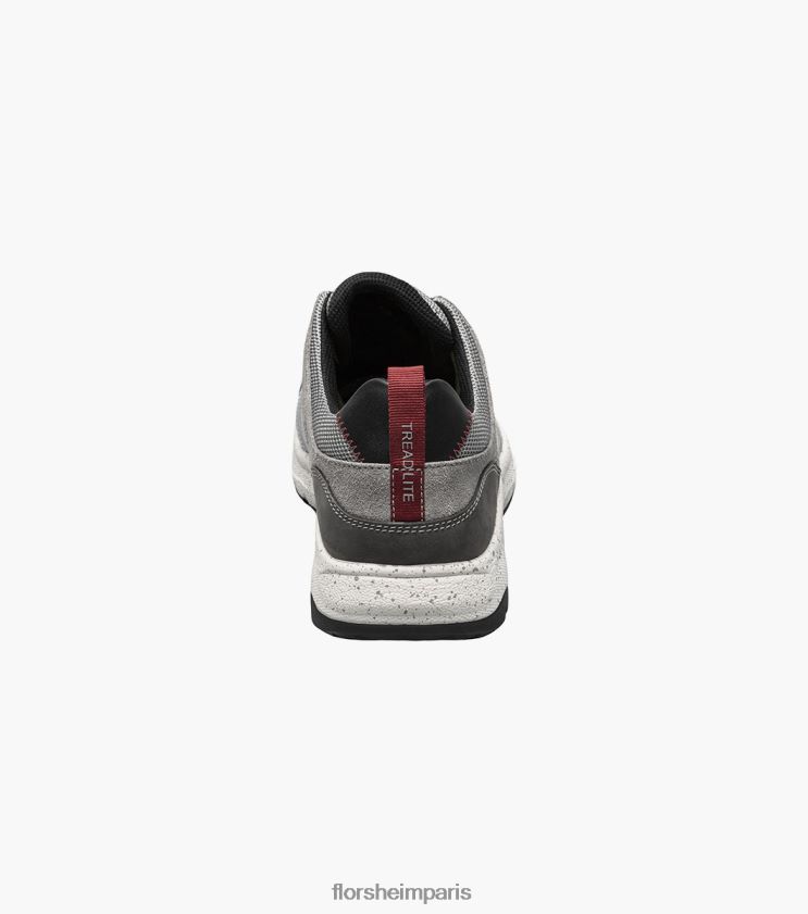 Sneaker à lacets à bout mocassin en mesh Tread Lite 1 Florsheim Hommes TBZJJL312 chaussure gris