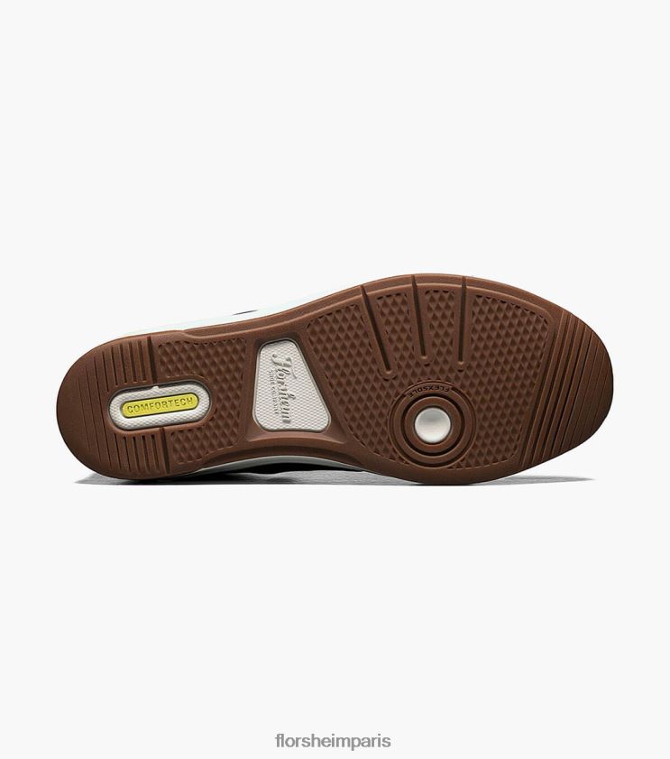 baskets croisées en dentelle aux orteils Florsheim Hommes TBZJJL334 chaussure noir