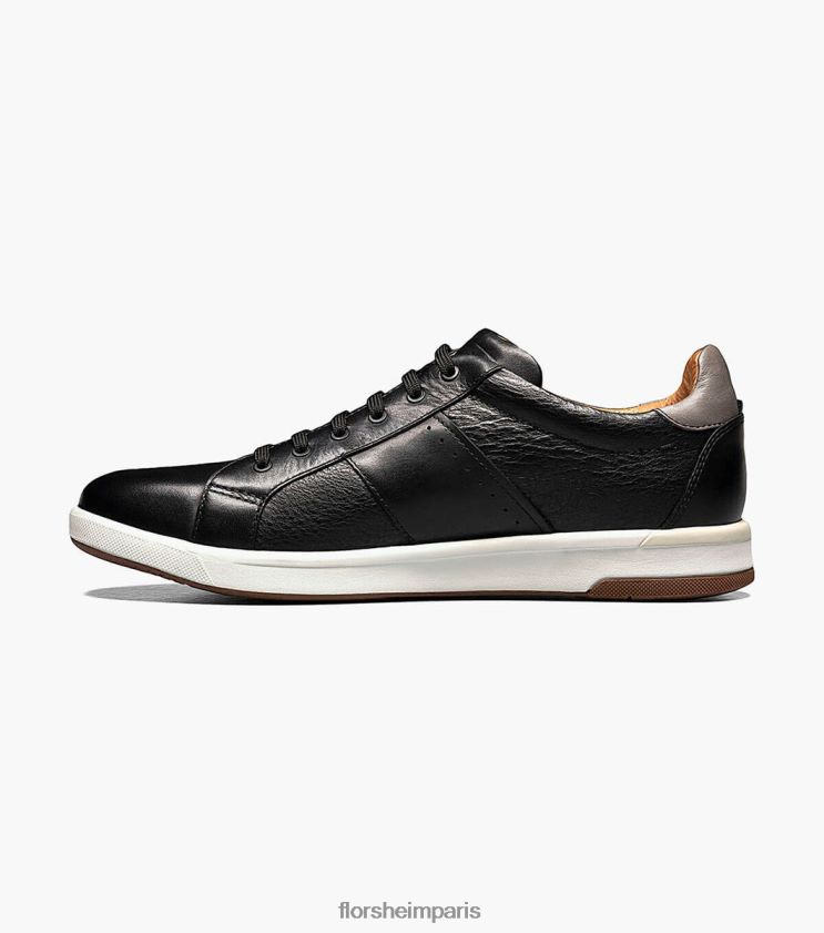 baskets croisées en dentelle aux orteils Florsheim Hommes TBZJJL334 chaussure noir