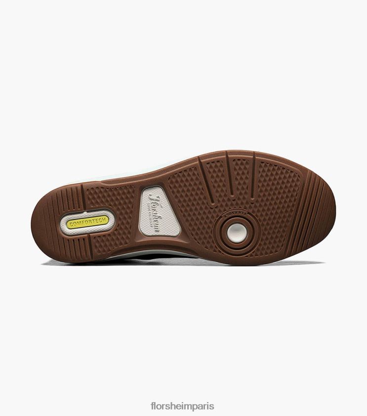 baskets croisées en dentelle aux orteils Florsheim Hommes TBZJJL335 chaussure marine