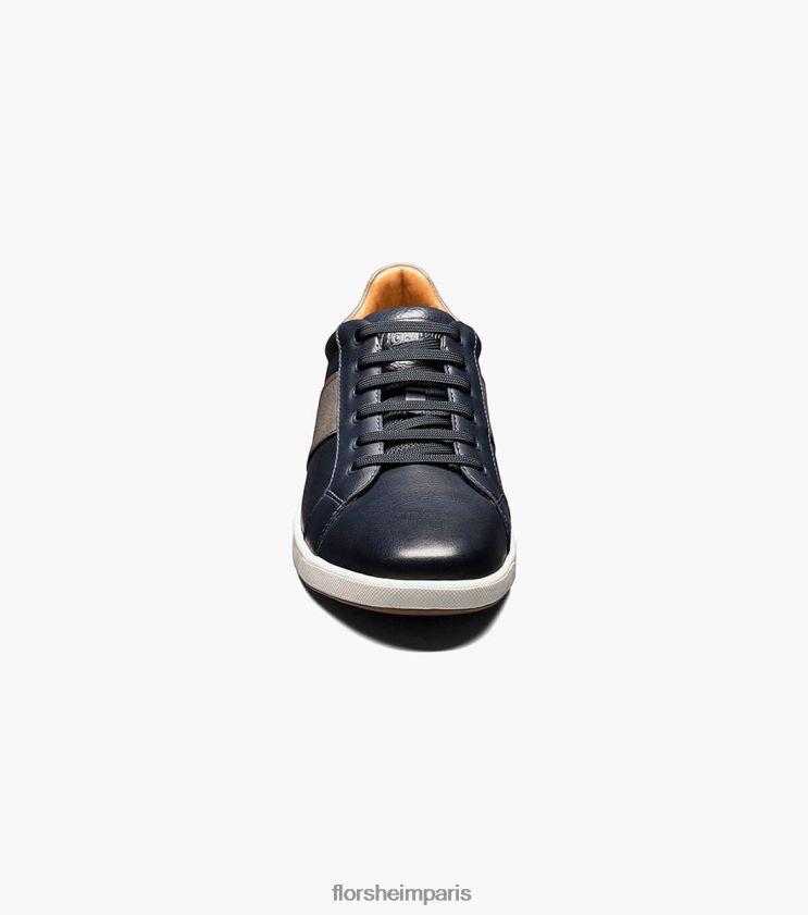 baskets croisées en dentelle aux orteils Florsheim Hommes TBZJJL335 chaussure marine