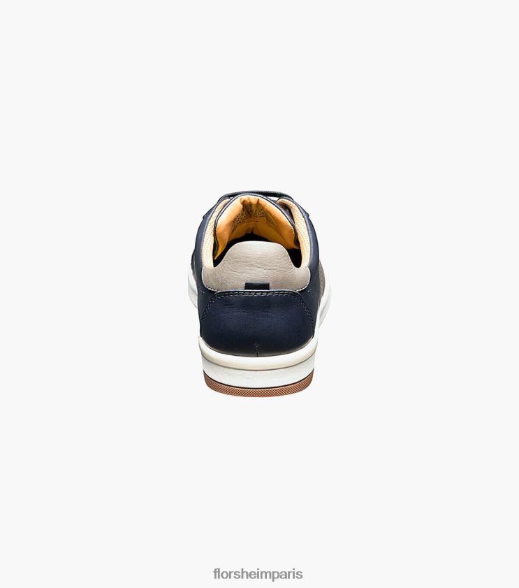 baskets croisées en dentelle aux orteils Florsheim Hommes TBZJJL335 chaussure marine
