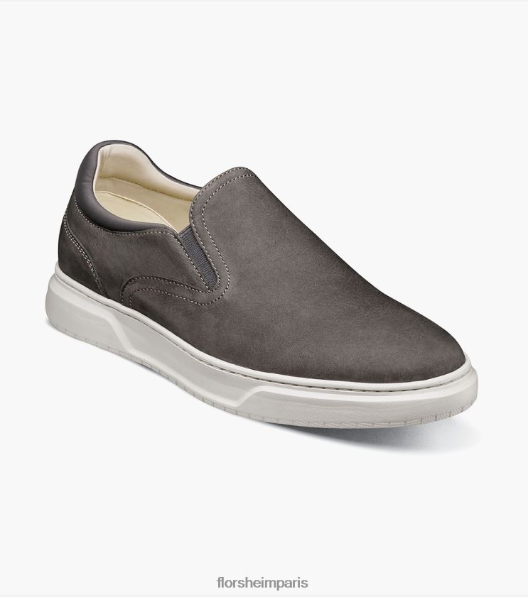 baskets à enfiler à bout uni premier Florsheim Hommes TBZJJL300 chaussure gris