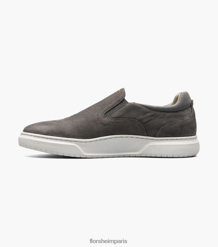baskets à enfiler à bout uni premier Florsheim Hommes TBZJJL300 chaussure gris