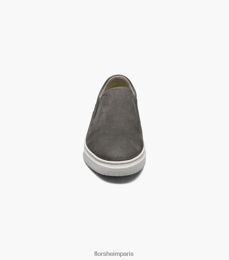 baskets à enfiler à bout uni premier Florsheim Hommes TBZJJL300 chaussure gris