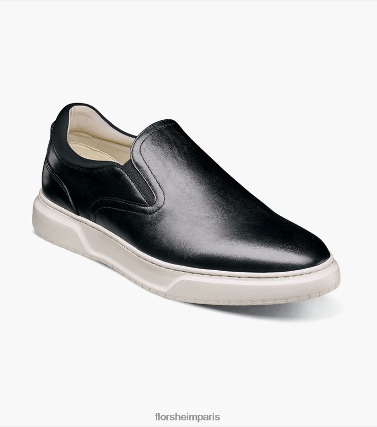 baskets à enfiler à bout uni premier Florsheim Hommes TBZJJL301 chaussure noir