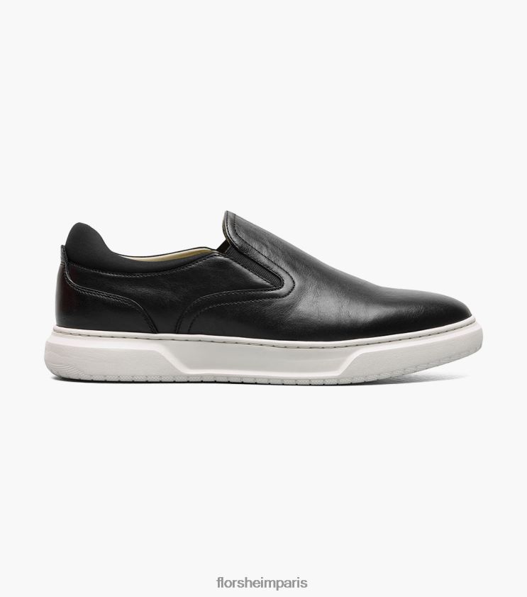 baskets à enfiler à bout uni premier Florsheim Hommes TBZJJL301 chaussure noir