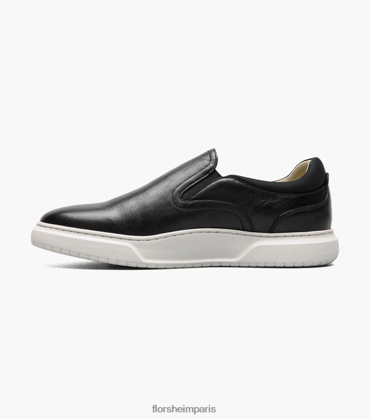 baskets à enfiler à bout uni premier Florsheim Hommes TBZJJL301 chaussure noir