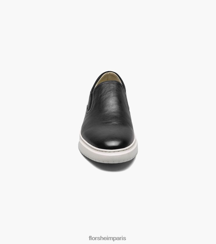 baskets à enfiler à bout uni premier Florsheim Hommes TBZJJL301 chaussure noir