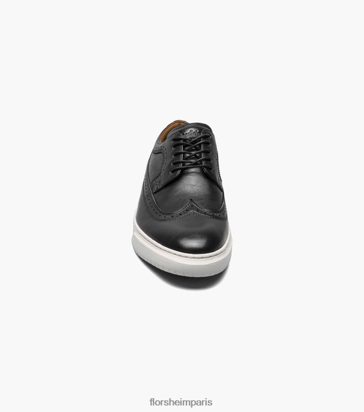 baskets à lacets à bout d'aile premier Florsheim Hommes TBZJJL109 chaussure noir