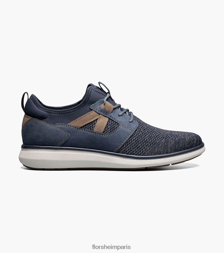 baskets à lacets à bout uni en maille venture Florsheim Hommes TBZJJL348 chaussure marine