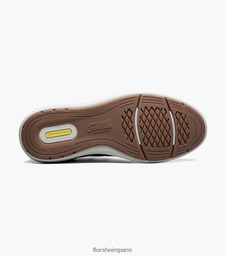 baskets à lacets à bout uni en maille venture Florsheim Hommes TBZJJL348 chaussure marine