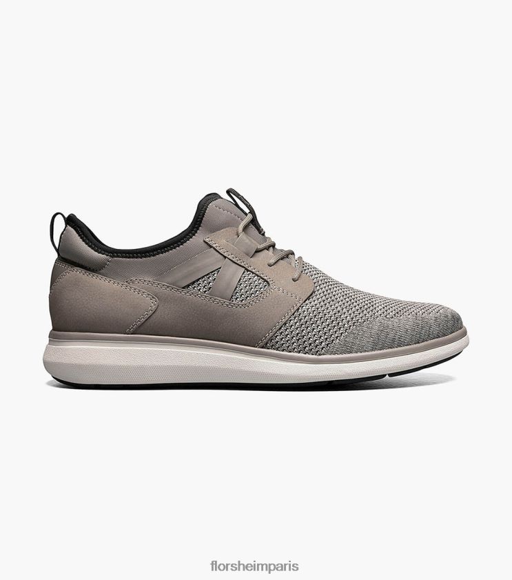 baskets à lacets à bout uni en maille venture Florsheim Hommes TBZJJL349 chaussure gris