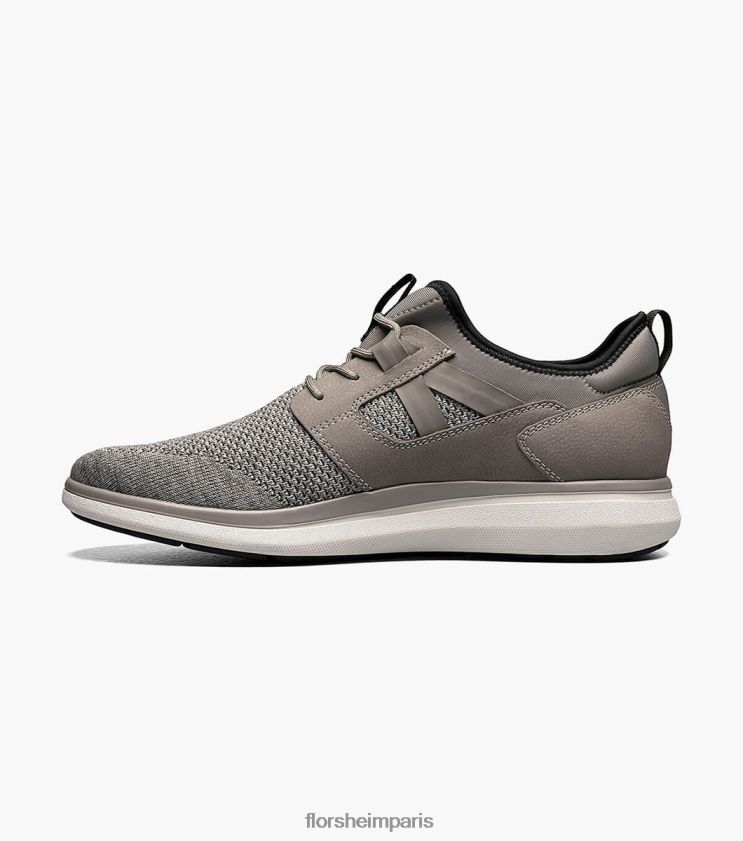 baskets à lacets à bout uni en maille venture Florsheim Hommes TBZJJL349 chaussure gris