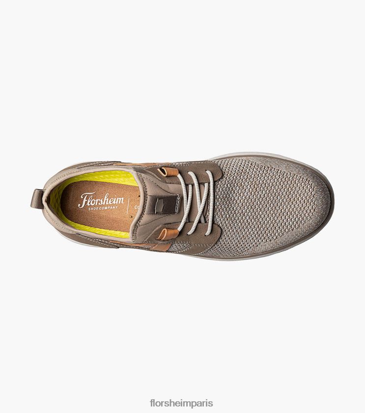 baskets à lacets à bout uni en maille venture Florsheim Hommes TBZJJL350 chaussure champignon
