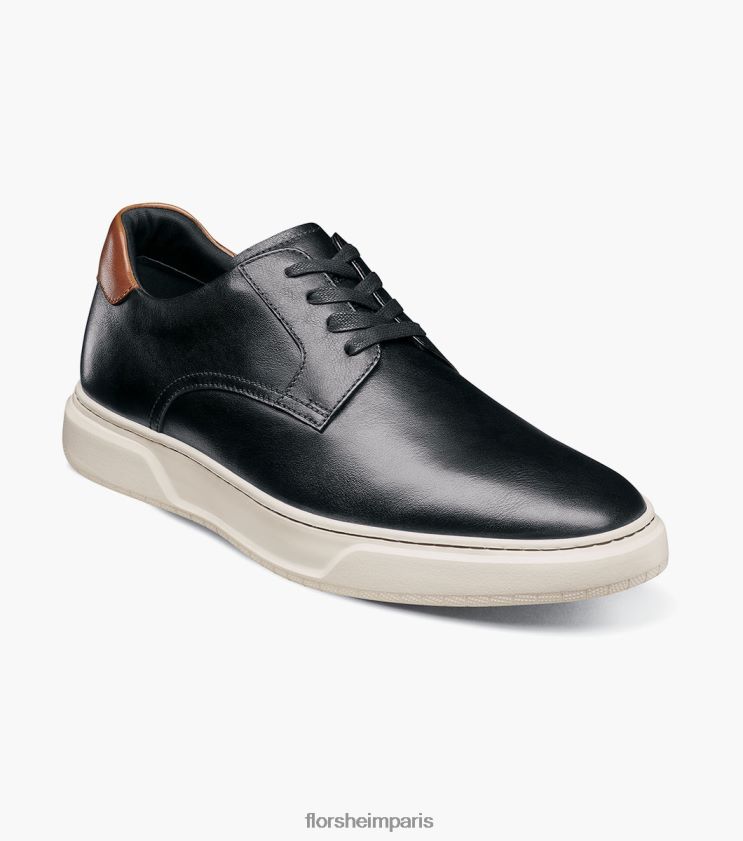 baskets à lacets à bout uni premier Florsheim Hommes TBZJJL232 chaussure noir