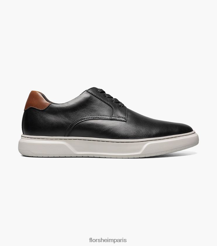 baskets à lacets à bout uni premier Florsheim Hommes TBZJJL232 chaussure noir