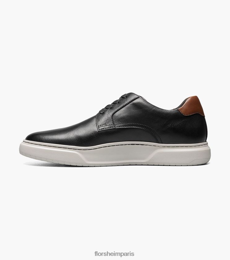 baskets à lacets à bout uni premier Florsheim Hommes TBZJJL232 chaussure noir