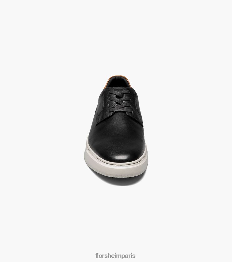 baskets à lacets à bout uni premier Florsheim Hommes TBZJJL232 chaussure noir