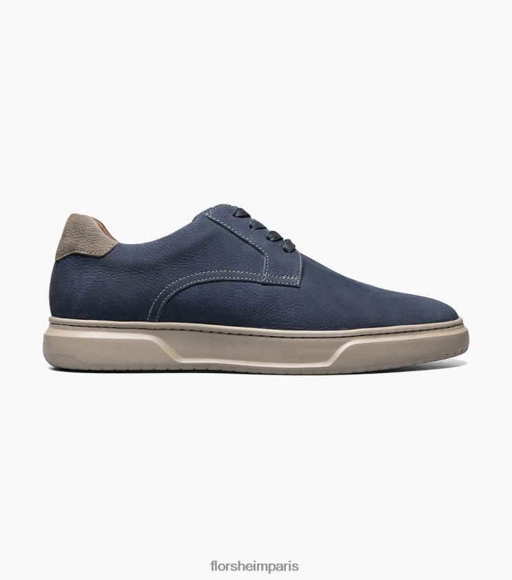 baskets à lacets à bout uni premier Florsheim Hommes TBZJJL234 chaussure marine