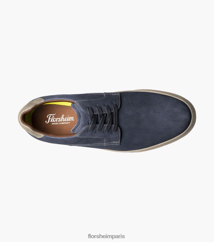 baskets à lacets à bout uni premier Florsheim Hommes TBZJJL234 chaussure marine