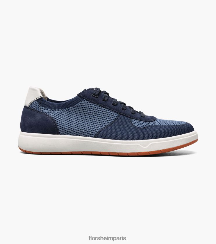 heist 1 baskets en maille à 6 œillets avec dentelle sur les orteils Florsheim Hommes TBZJJL16 chaussure bleu
