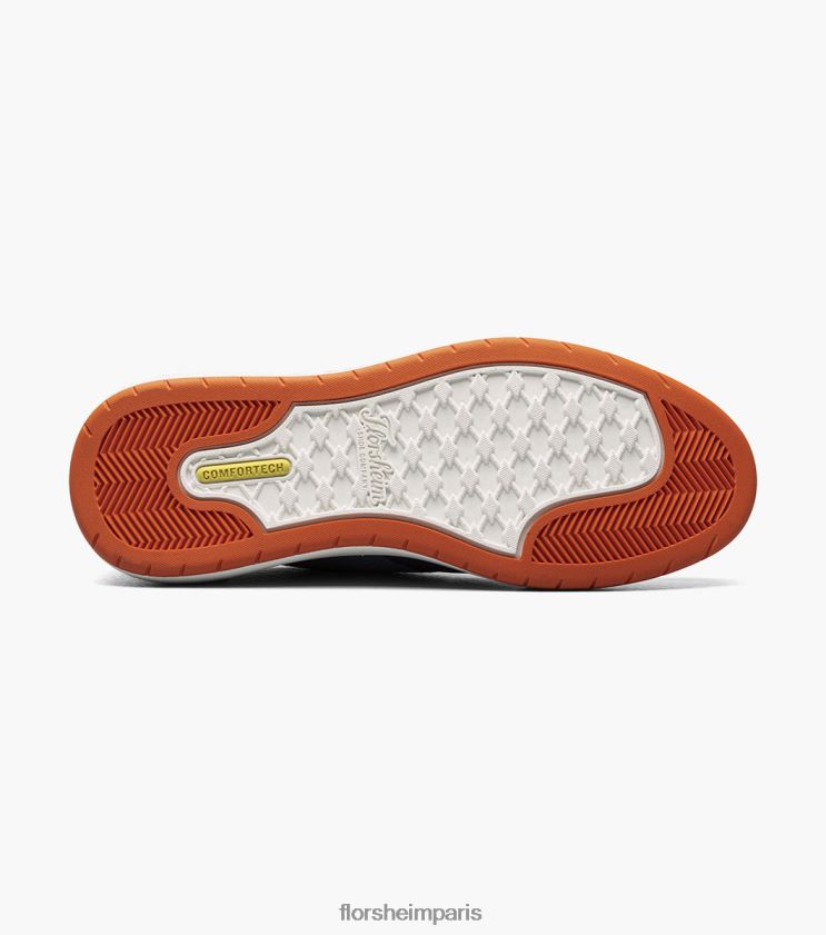 heist 1 baskets en maille à 6 œillets avec dentelle sur les orteils Florsheim Hommes TBZJJL16 chaussure bleu