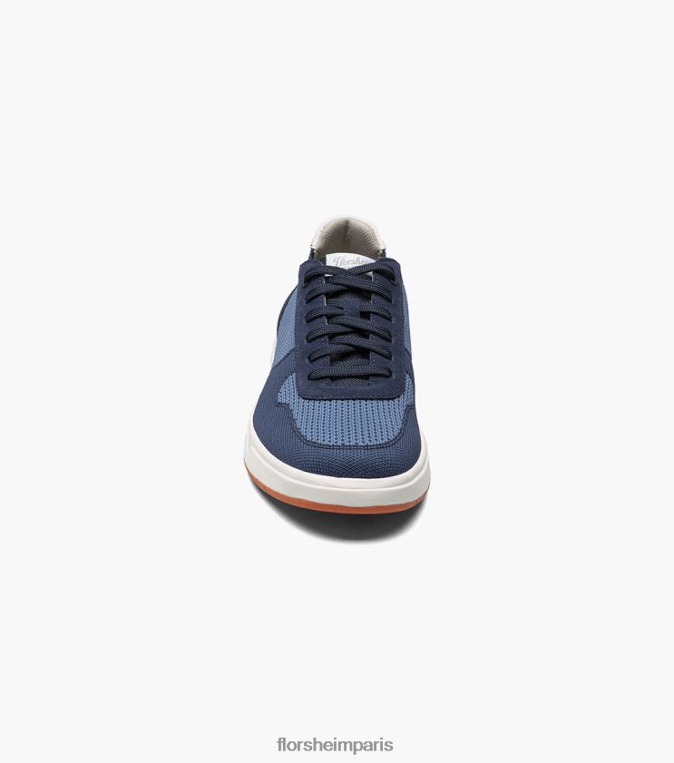 heist 1 baskets en maille à 6 œillets avec dentelle sur les orteils Florsheim Hommes TBZJJL16 chaussure bleu