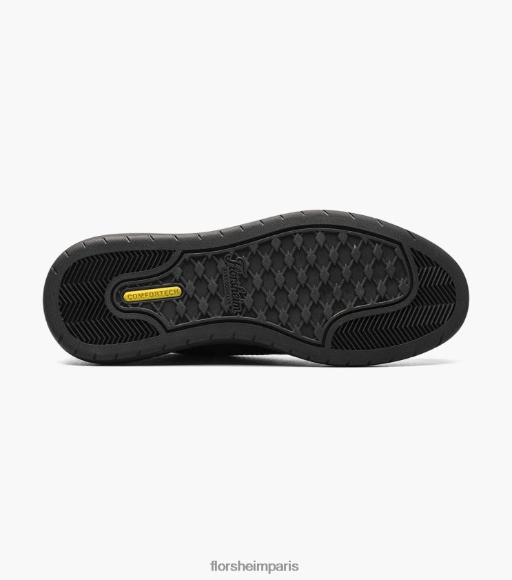heist 1 baskets en maille à 6 œillets avec dentelle sur les orteils Florsheim Hommes TBZJJL17 chaussure noir