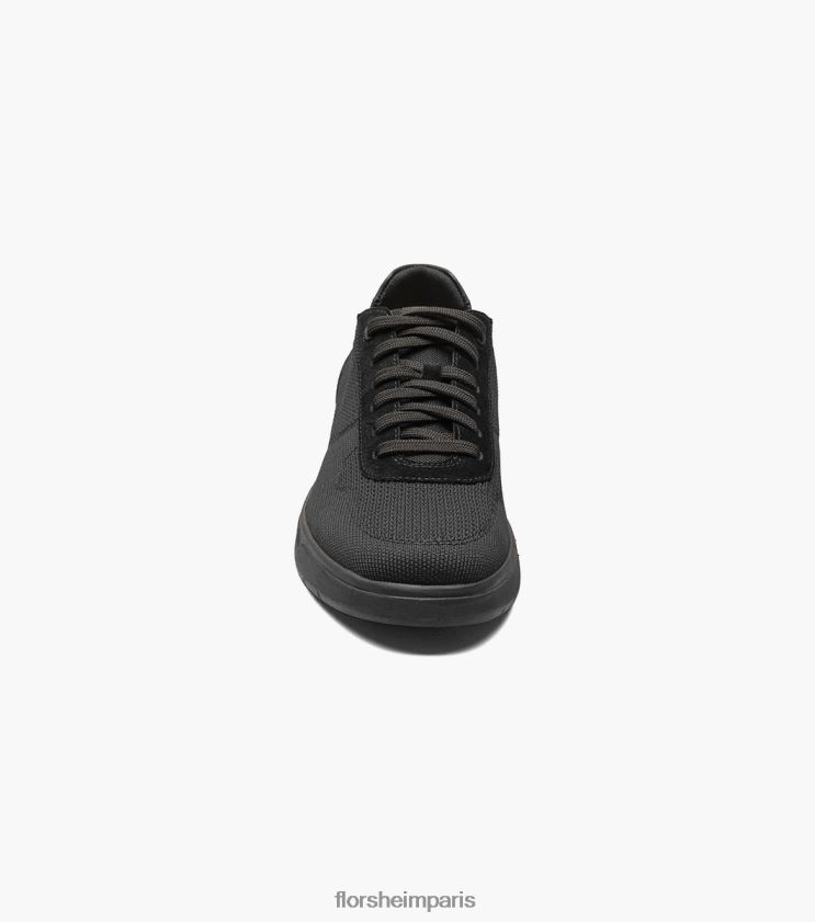 heist 1 baskets en maille à 6 œillets avec dentelle sur les orteils Florsheim Hommes TBZJJL17 chaussure noir