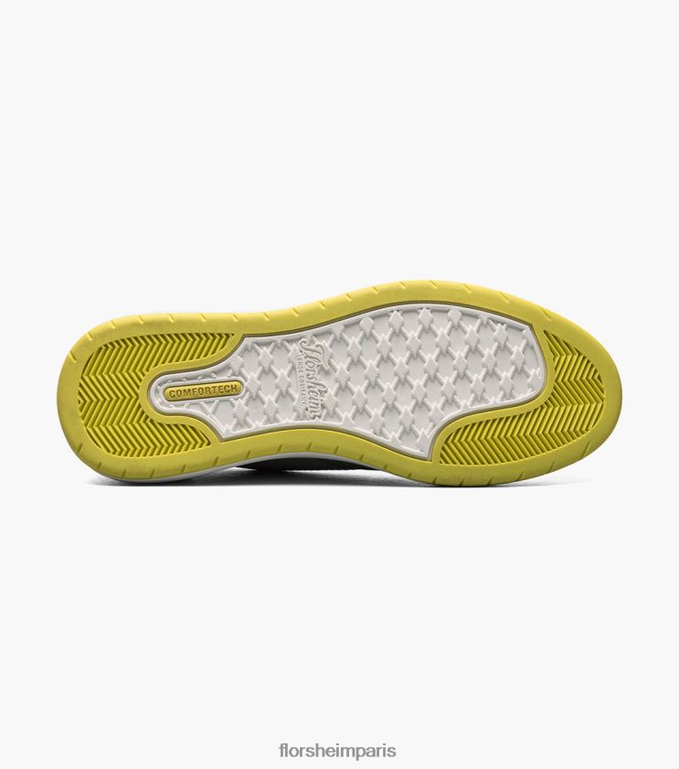 heist 1 baskets en maille à 6 œillets avec dentelle sur les orteils Florsheim Hommes TBZJJL18 chaussure gris