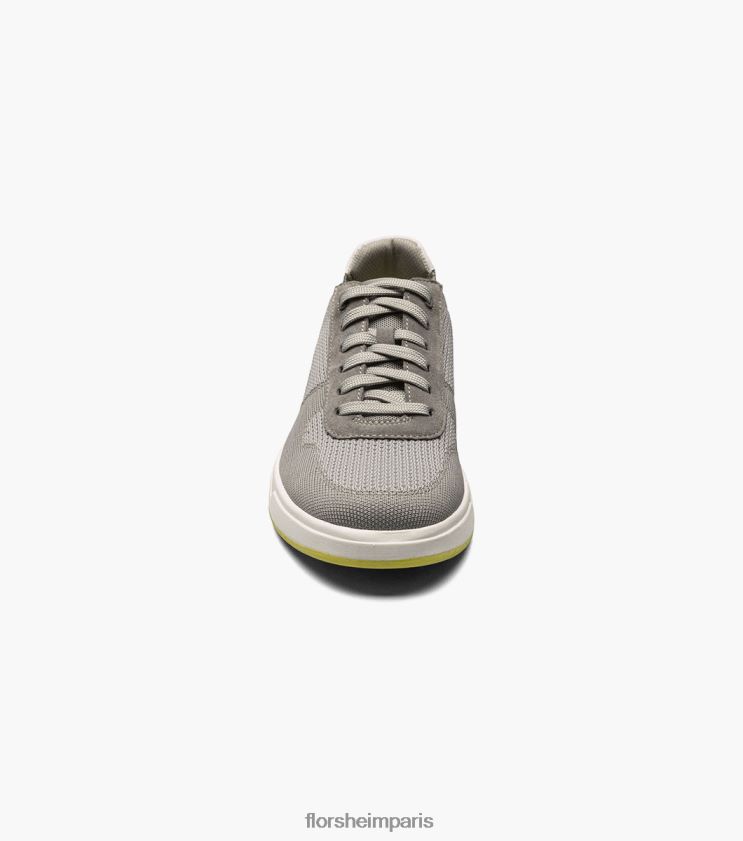 heist 1 baskets en maille à 6 œillets avec dentelle sur les orteils Florsheim Hommes TBZJJL18 chaussure gris