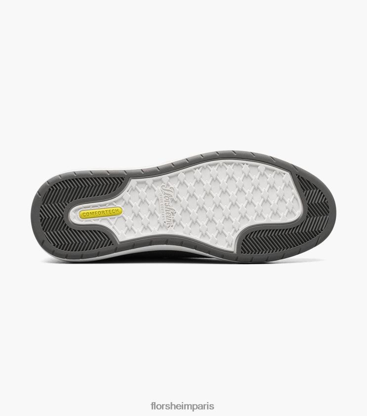 heist 2 baskets à enfiler avec bout mocassin Florsheim Hommes TBZJJL297 chaussure gris
