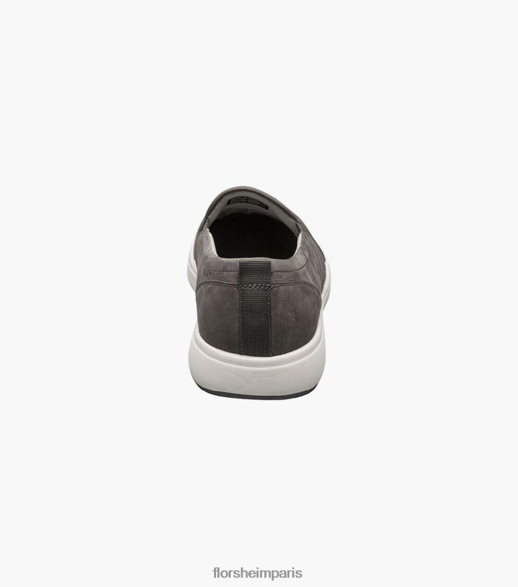 heist 2 baskets à enfiler avec bout mocassin Florsheim Hommes TBZJJL297 chaussure gris