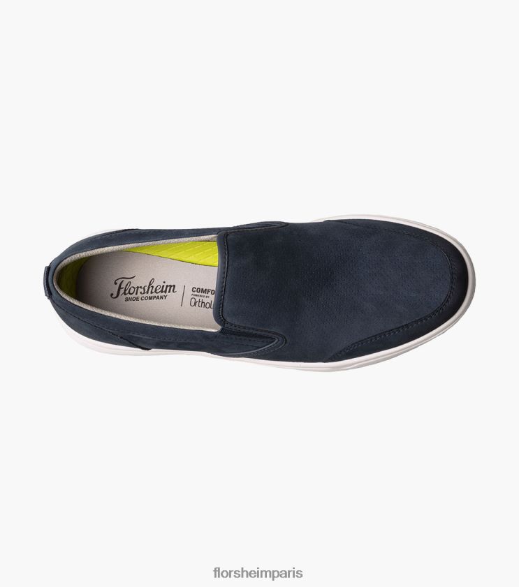 heist 2 baskets à enfiler avec bout mocassin Florsheim Hommes TBZJJL298 chaussure marine