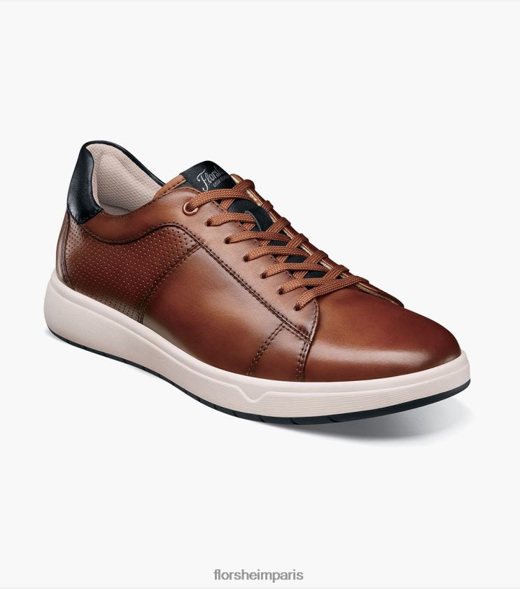 heist 2 baskets à lacets Florsheim Hommes TBZJJL25 chaussure Cognac