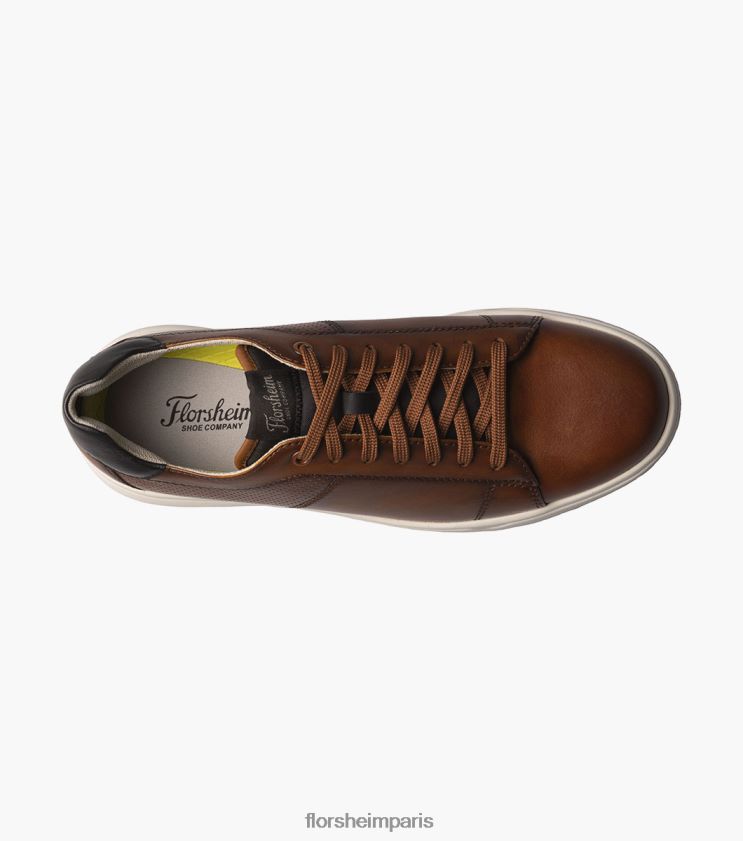 heist 2 baskets à lacets Florsheim Hommes TBZJJL25 chaussure Cognac
