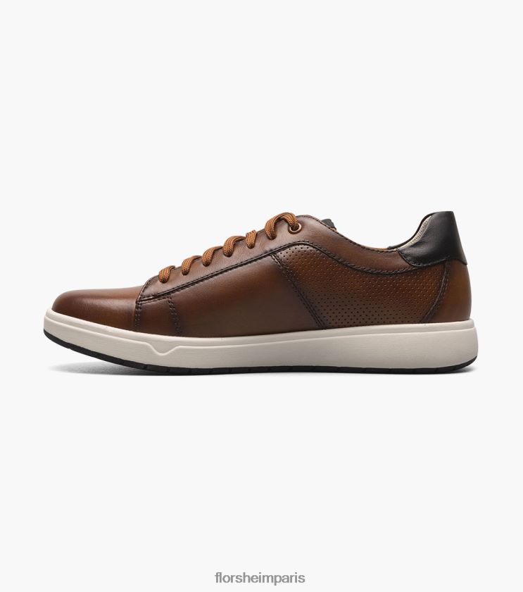 heist 2 baskets à lacets Florsheim Hommes TBZJJL25 chaussure Cognac